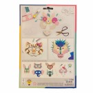 Masker for fargelegging dyremotiv 6 ass. (Innerkartong 6 stk) thumbnail