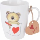 Krus Bamse med hjerte (Innerkartong 12 stk) thumbnail