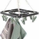 Klesstativ med 18 klyper thumbnail