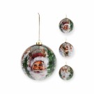 Eksklusiv Julekule stor 10 cm (Innerkartong 12 stk) thumbnail