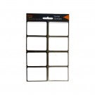 Tekstiletiketter 8pk - Sort og grønn/orange ass. (Innerkartong 24 stk) thumbnail