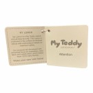 Koseklut Lemur 35x35 cm  fra 0 år Fra My Teddy (Innerkartong 6 stk) thumbnail