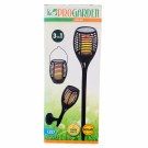Solarlampe 3 i 1 med flammeeffekt stor (Innerkartong 1 stk) thumbnail