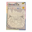 Masker for fargelegging dyremotiv 6 ass. (Innerkartong 6 stk) thumbnail