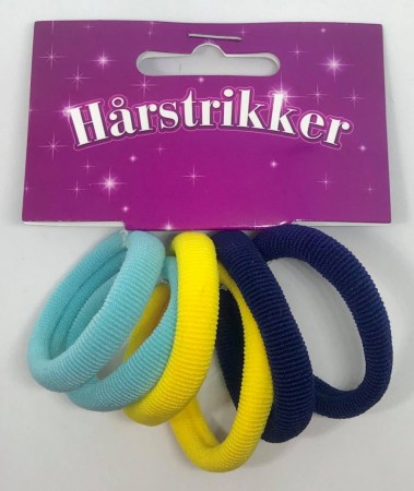 Hårstrikk 3 ass. (Minstekjøp 20 stk)