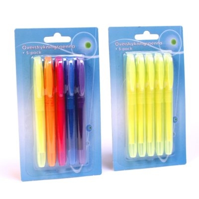 Markeringstusj 5stk (Innerkartong 6 stk)