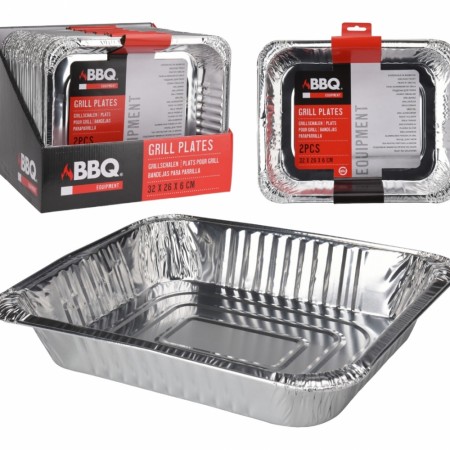 Aluminiumsformer 2 pk. store (Innerkartong 6 stk)