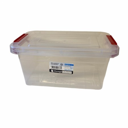 Plastboks med lokk, transparent 3,25 Liter (Innerkartong 12 stk)