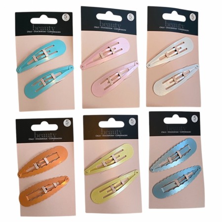 Hårspenner 36 x 2 pk. Superpris! (Kartong 1 assortiment)