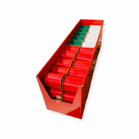 Gavebånd 50 meter 60 stk ass. kommer i display (Innerkartong 1assortiment)