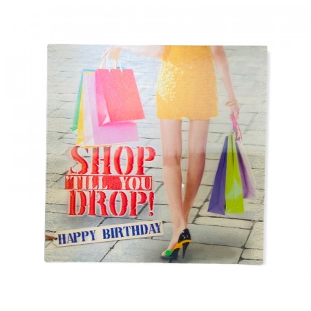 Dobbelt kort med konvolutt 3D-effekt (Innerkartong 6 stk)