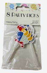 Party picks 8 pk. (Innerkartong 12 stk)
