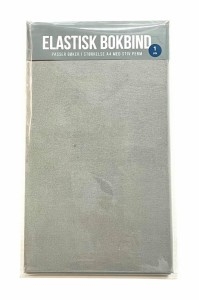 Bokbind elastisk Grå (Innerkartong 6 stk)